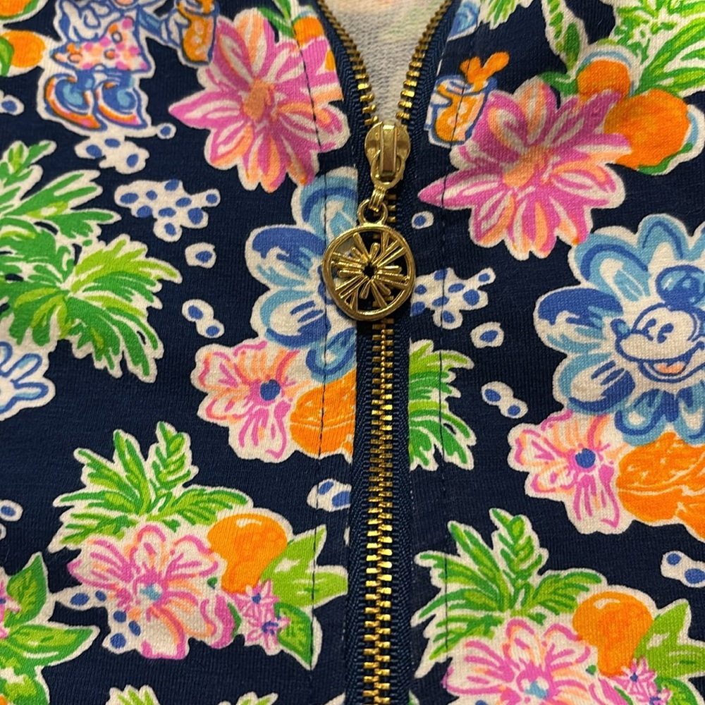 Disney Lilly Pulitzer Multicolor Lilly Loves Disney Full Zip Jacket, size M. - Picture 7 of 16